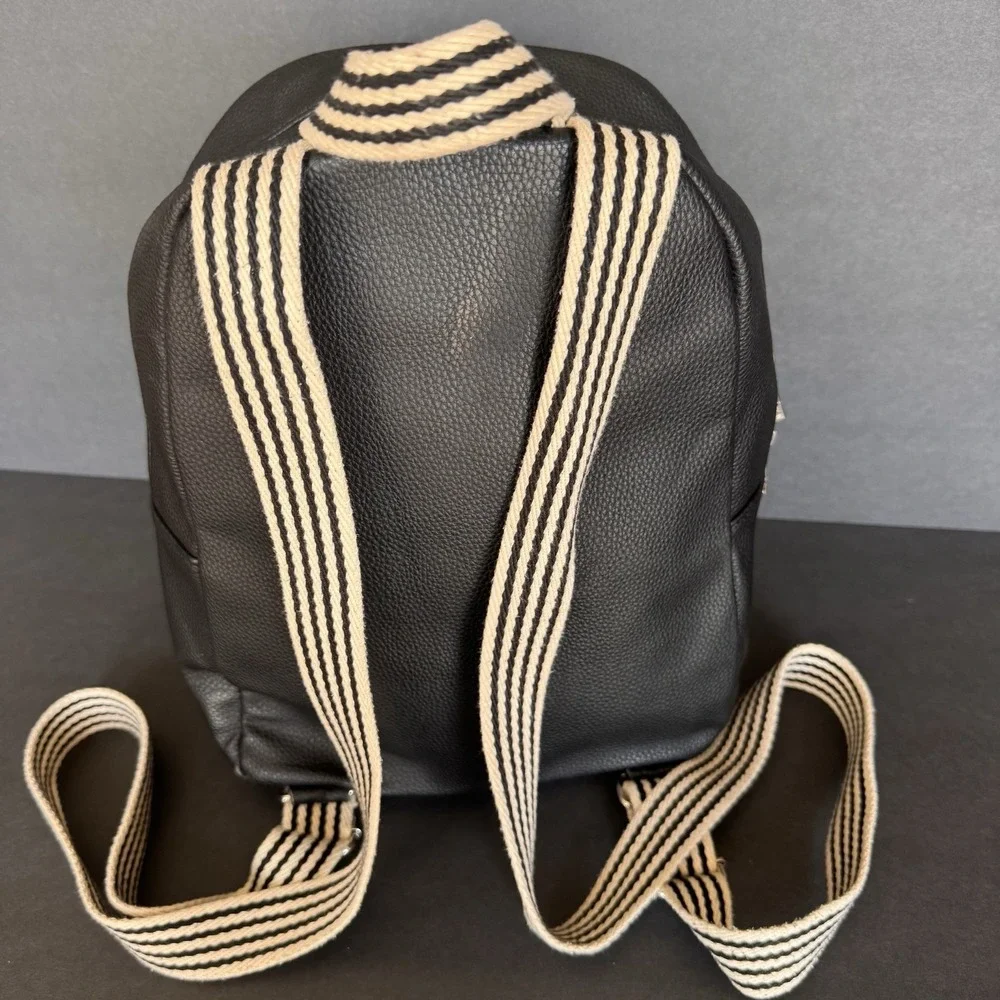 Thirty-One Boutique Backpack Black Beauty Pebble Retired